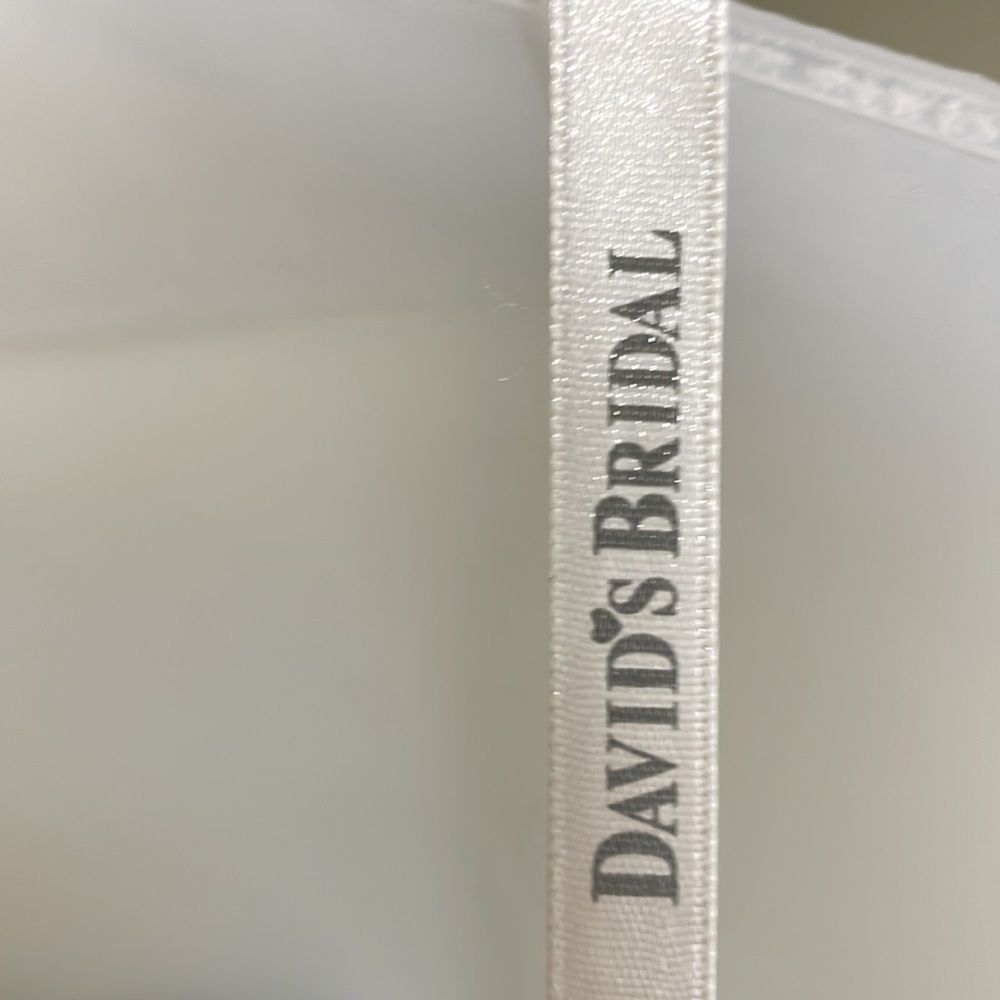 🕶️ NWOT David’s Bridal Prom Semi Formal Black Gown. Size 4 S Small - Picture 5 of 15